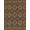 Brown Orange Gray, Pattern 16, variant on ODIKA 8'x10' Washable Area Rug Durable, Non-Slip Scroll Faded Field Distressed Border Southwestern Boho Vintage Refined for Living Room, Under Sectional, Family