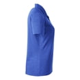thumbnail image 6 of Team 365 TT51HW Women's Zone Sonic Heather Performance Polo-Sport Royal Heather-3XL, 6 of 6