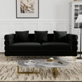 thumbnail image 2 of Rophefx Mid-Century Upholstered Sofa Couch for Living Room, Bedroom, Office, Apartment, 2 of 7