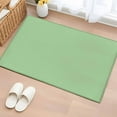 thumbnail image 2 of Green Large Area Rugs for Bedroom Living Room, Soft Non Slip Carpet Bedside Rug, Minimalist Solid Color Modern Abstract Rectangular Floor Cover Kitchen Accent Rug 2'x3' for Dining Room/Office, 2 of 9