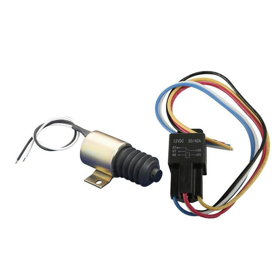 SPAL SIL40K Door/Trunk Popper Solenoid and 40 AMP Relay Kit