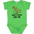 thumbnail image 3 of Inktastic Mimi and Poppop Love Me Dinosaur Boys Baby Bodysuit, 3 of 5