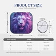 thumbnail image 3 of Vsdgher Cool Lion Head Print Car Windshield Sun Shade, Reflective Sunshade Window Sunshade Sun Visor Protector Fit for Cars,Trucks,SUVs-Large, 3 of 6