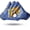 Blue, variant on Lupine Jester Cross Eyes Football Gloves – Extra Sticky Grip Wide Receiver Gloves for Game Day & Training (White, Adult - Medium)