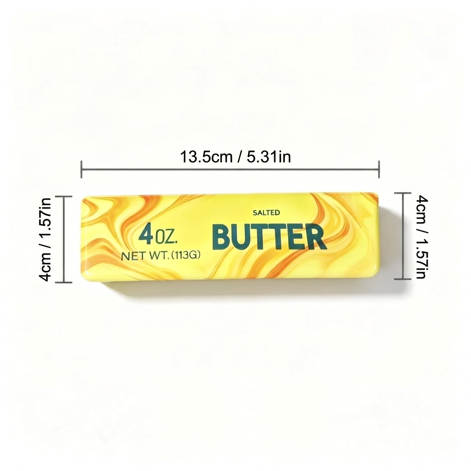 Colorful Butters Squishies, Soft Butter Squishy Big Squishies, Stress Relief Anxiety Relaxation Squeezes, 4 oz Butter Stick Squishy, Party Favors and Classroom Prizes (4 oz)