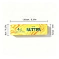 thumbnail image 2 of Colorful Butters Squishies, Soft Butter Squishy Big Squishies, Stress Relief Anxiety Relaxation Squeezes, 4 oz Butter Stick Squishy, Party Favors and Classroom Prizes (4 oz), 2 of 5
