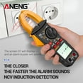 thumbnail image 6 of Shinysix  ST180 Digital Clamp Meter Multimeter Voltmeter Ammeter AC DC Voltage AC Current Meter -30~1000℃ Temp, 6 of 7