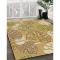 thumbnail image 2 of Ahgly Company Indoor Round Patterned Light Brown Area Rugs, 3' Round, 2 of 6
