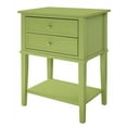 thumbnail image 1 of Ameriwood Home Franklin Accent Table with 2 Drawers in Green, 1 of 8