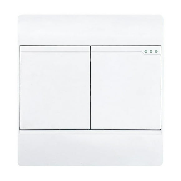 Amdohai Wi-Fi Smart Light Switch 1/2/3 Gang Switch Plate Voice Control Sharing Timing Function Mobilephone APP Remotes Control for Household Appliances