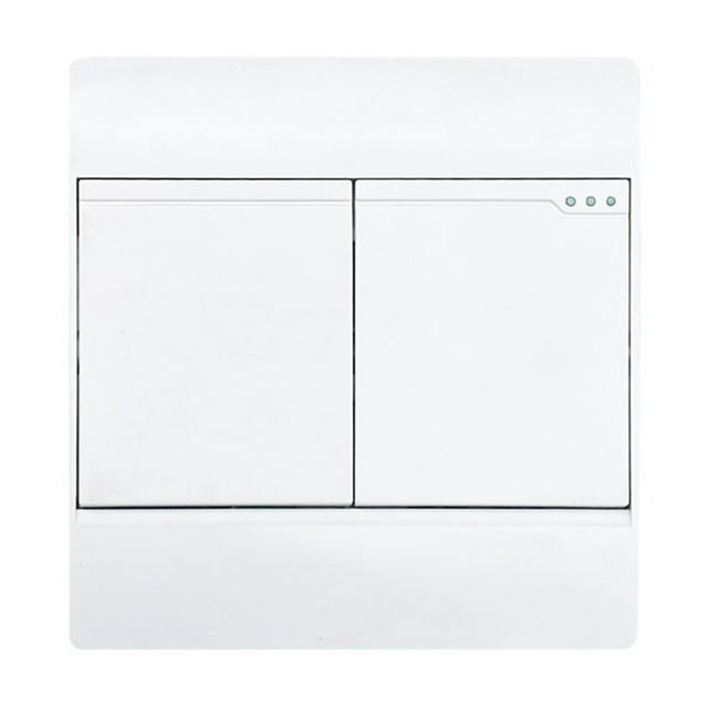 Amdohai Wi-Fi Smart Light Switch 1/2/3 Gang Switch Plate Voice Control Sharing Timing Function Mobilephone APP Remotes Control for Household Appliances