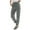 Light Gray, variant on Women's Casual Corduroy Drawstring Elastic High Waist Straight Leg Loose Comfortable Trousers for Everyday Wear Elastic High Waisted Straight Leg Pull On Trousers