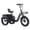 Gray, variant on imerelez 500W Folding Electric Tricycle for Adults, 48V 20" Fat Tire 3-Wheel Ebike for Daily Commute & Grocery Hauling with Reverse & Large Basket,Red