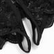 thumbnail image 3 of Gibobby Ropa sexy de mujer para sexo Conjunto de lencería de Brasier y pantaleta de Encaje y Transparencias(Negro, G), 3 of 5