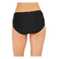 thumbnail image 2 of CALVIN KLEIN Women's Black Tummy Control Lined Full Coverage Bikini Swimsuit Bottom XXL, 2 of 2