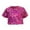 00&Hot Pink71, variant on Toddler Girl's Summer Cropped T Shirt Leopard Print Short Sleeve Casual Fashion Tops