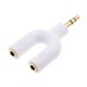 thumbnail image 5 of Divisor de auriculares,Adaptador de audio de 3.5mm,3,5 mm Jack Splitter,Splitter de audio de 3.5 mm,Adaptador de gatos para auriculares,Adaptador de divisor auricular Y, 5 of 8