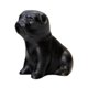 thumbnail image 4 of Estatua de perro Soledad escultura de Animal decorativa para entrada y escritorio tamaño compacto, 4 of 10