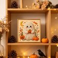 thumbnail image 5 of Halloween Pearl Art Kit Cute Ghost Painting Set Plastic Complete Kit for Fall Home Decor Wall Art Crafts Seasonal Gifts by MPOISVA, 5 of 10