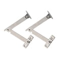 thumbnail image 4 of GUOOL 2 Pieces Lid Support Hinges Cabinet Cupboard Door Folding Hinge for Gift Box M, 4 of 9