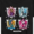 thumbnail image 3 of Monster High - Character Grid - Toddler And Youth Short Sleeve Graphic T-Shirt, 3 of 5