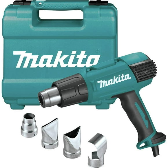 Pistola de calor Makita HG6530VK de temperatura variable con pantalla LCD