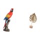 thumbnail image 5 of Figura de loro,Estatua de loro Escultura animal Figura de loro,Escultura de hojas,Estatua de hoja de metal Escultura de hoja Decoración del hogar,Figura de hoja artística con decoraciones de, 5 of 8