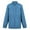 Blue, variant on Lindreshi Shackets for Women 2025 with Pockets Women Casual Solid Jacket Outdoor Plus Size Windproof Loose Coat