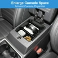 thumbnail image 5 of Center Console Organizer Tray for Mitsubishi Outlander 2022-2025 2026 Accessories (NOT for Outlander Sport), Armrest Storage Box Insert Tray with Non-Slip Smooth Silicone Liners Car Organizer, 5 of 7