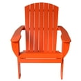 thumbnail image 2 of RSI  RSI-AC-OR-T  Riverstone Solid Cedar Adirondack Extra Wide Chair with build in bottle opener &  matching folding table   - Orange, 2 of 4