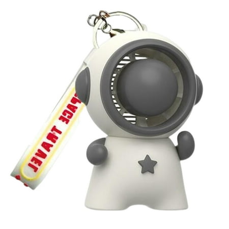 

WANGJIAOID Wallet And Keys Handheld Small Fan Mini Portable Student Dormitory Astronaut Charging Model Astronaut USB Bladeless Fan Carry On Model To Send Boyfriend And Girlfriend Birthday Gift