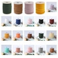 thumbnail image 4 of LCXmlly Gift Packing Ribbon 50 Yard Raffia Ribbon Soft Suede Texture Solid Color break Cuttable DIY Narrow Gift Packaging Christmas Decorations Raffia, 4 of 8