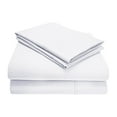 thumbnail image 2 of 1200 Thread Count Cotton Blend 5 Count Sheet Set, Split King, White, 2 of 6