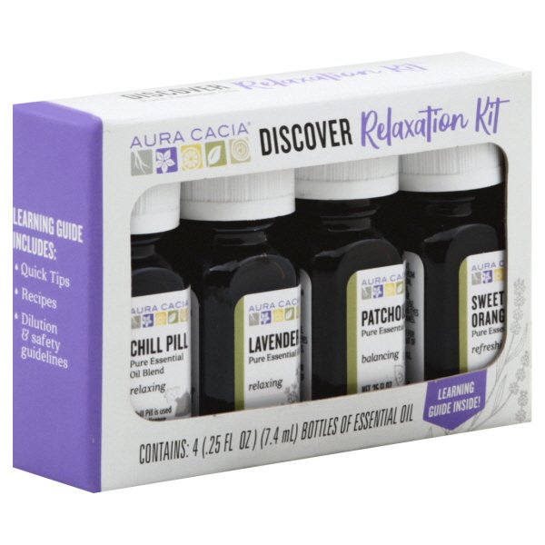 Aura Cacia Discover Relaxation Kit 1 Kit