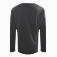 thumbnail image 5 of Towmus Women Long Sleeve T Shirts Crewneck Sweatshirts Fall Casual Tunic Tops Loose Fit Elastic Blouse for Women, 5 of 5