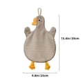 thumbnail image 4 of Add a Quirky Touch to Your Home with our Cartoon Duck Hand Towel - Strong Absorbent, Quick Drying, and Perfect for Kitchen, Bathroom, and Bedroom!, 4 of 4