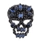 thumbnail image 1 of Parches de calavera con diamantes de imitación, apliques de diamantes de imitación, parche decorativo para Azul, 1 of 7