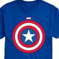 thumbnail image 3 of Marvel Captain America - Logo Shield - Men's Short Sleeve Graphic Tee, 3 of 5