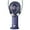 Blue, variant on Portable Handheld Fan, Portable Fan with Base, LED Display, 5-Speed Wind, Foldable Fan, Rechargeable 3 in 1 Handheld/Neck/Desk Fan for Outdoor Indoor, Pink