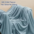 thumbnail image 2 of Oversized King Big Fleece Blanket 120"x120", No Shed No Pilling Extra Large Soft Blanket, Giant 10'x 10' Lightweight for Bed, Sofa Travel and Camping, Suitable for All Season, Grey, 2 of 5