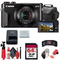 thumbnail image 1 of Restored Canon PowerShot G7 X Mark II Digital Camera (1066C001) + 64GB Card + More(Refurbished), 1 of 6