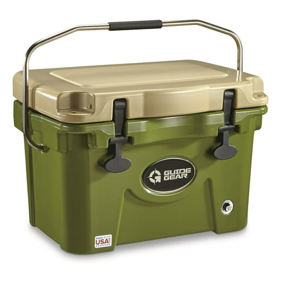 Guide Gear 20 Quart Cooler Tan/Green