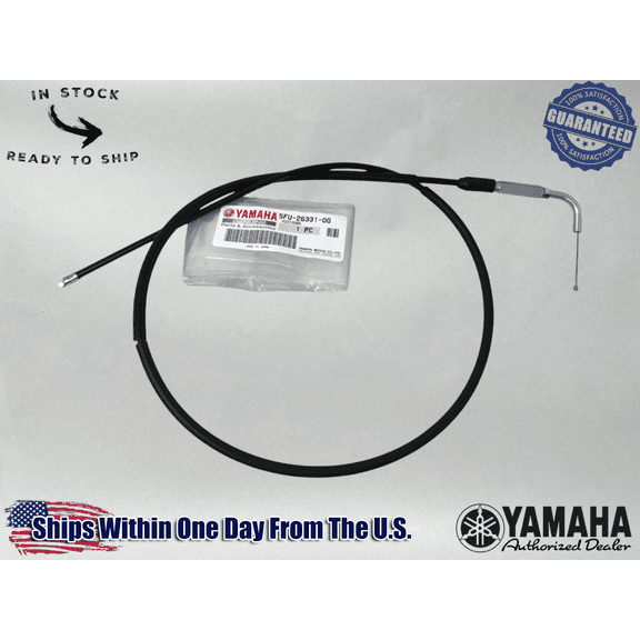 Yamaha Genuine OEM Authentic Starter Choke Cable 5Fu 5FU-26331-00-00