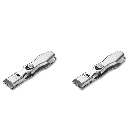2X Portable Nail Clippers Stainless Steel Nail Travel Fingernail Cutter Trimmer Machine Toenail