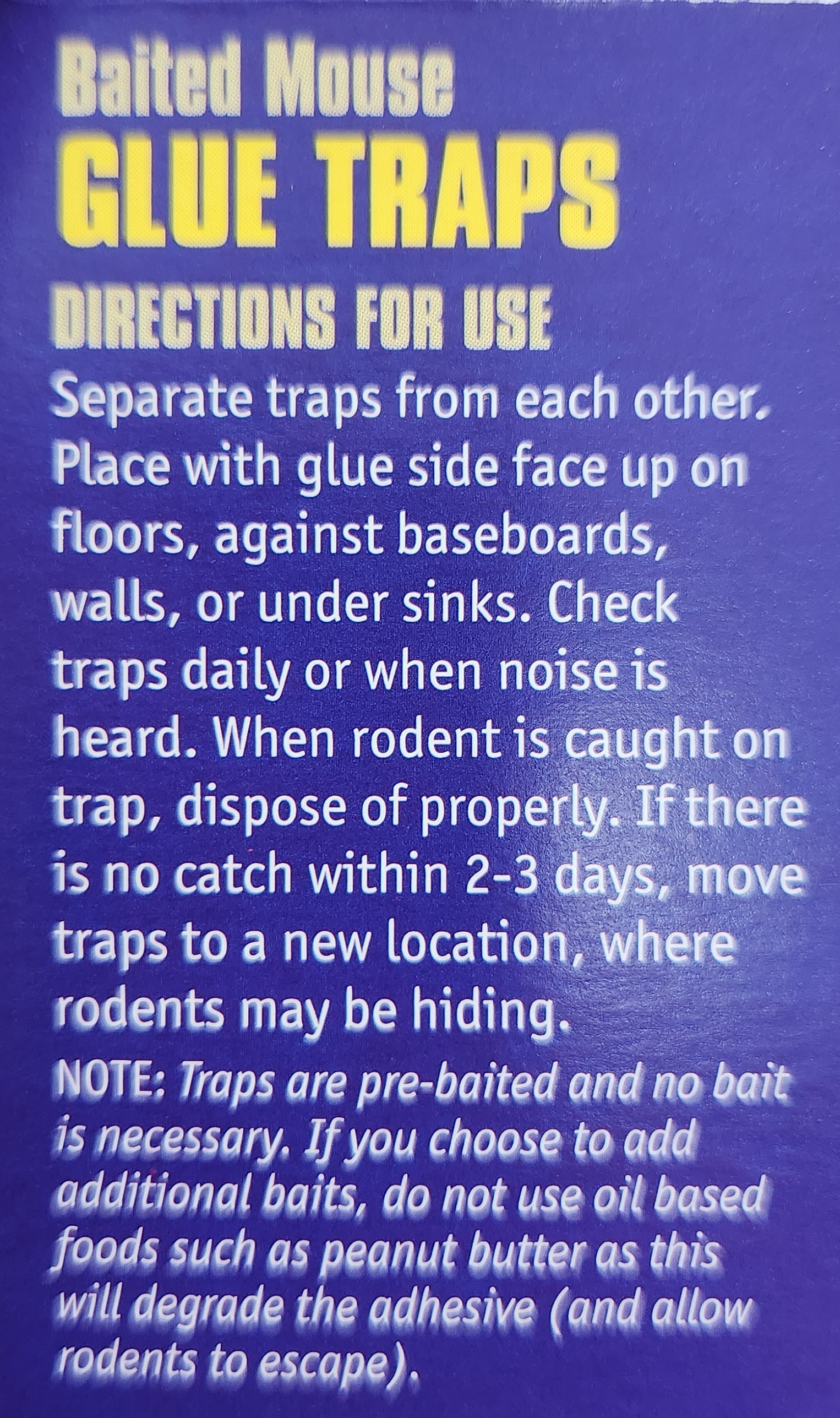 Atlantic Paste & Glue Dead End Rat Traps - 2 Pack, Pack of 12
