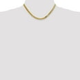 thumbnail image 2 of Auriga 10k Yellow Gold 4mm Silky Herringbone Chain Necklace 16inch for Women, 2 of 6