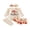 Khaki, variant on Newborn Baby Girl My First Thanksgiving Outfit Infant Baby Girl Fall Winter Clothes Cute Turcky Letter Print Flying Sleeve Romper Ruffled Skirt Headband Leg Warmers Set