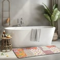 thumbnail image 2 of Pioneer Flower Floral Print Pattern Kitchen Rug Mat,Kitchen Runner Rugs Non Skid Washable,Decorative Kitchen Floor Mats for Kitchen,Sink,Laundry,17"x47.2", 2 of 7