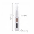 thumbnail image 3 of Pet Hair Grooming Tool with LED Light Electric Pet Hair Shaver Portable Quiet Clipper for Cats Dogs Professional Feet Hair Trimmer Safe Easy Grooming Tool for Home Use(as show,One Size), 3 of 6