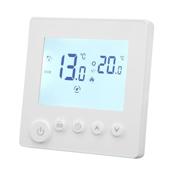 Digital Thermostat Timing Programmable Temperature Controller LCD Display For Heating AC 90-240V